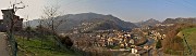 62 Rientro alla Corna con  vista panoramica su Zogno